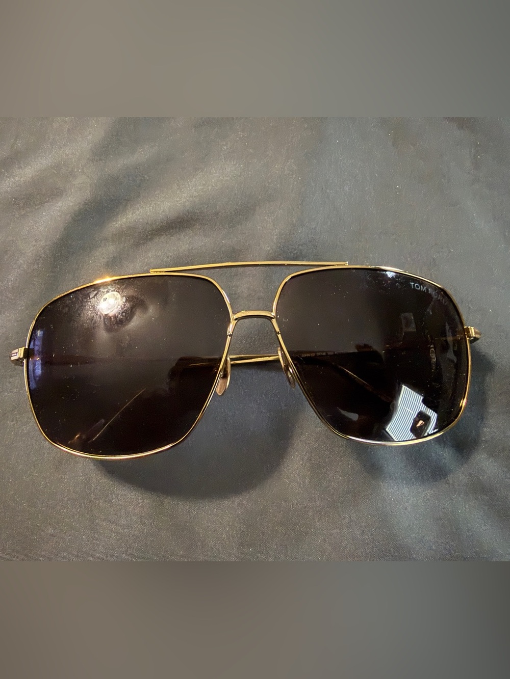Tom Ford John-02 (TF746) luxury men's navigator/square sunglasses